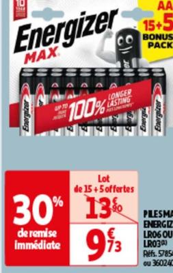 Piles Max Energizer