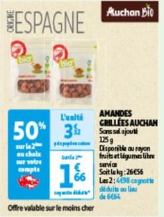 Auchan - Amandes Grillées