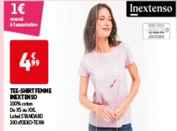 intextenso - tee-shirt femme