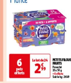 Petits Filous - Fruits