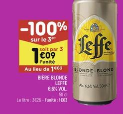 Biere Blonde 6.6%