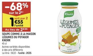 Soupe Comme À La Maison Légumes Du Potager