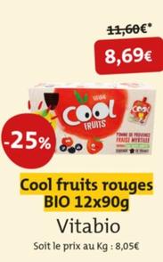 Vitabio - Cool Fruits Rouges Bio