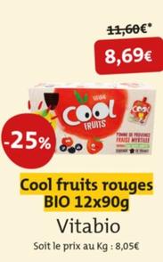 vitabio - cool fruits rouges bio