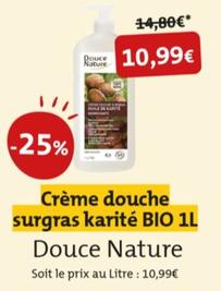 Douce Nature - Crème Douche Surgras Karité BIO