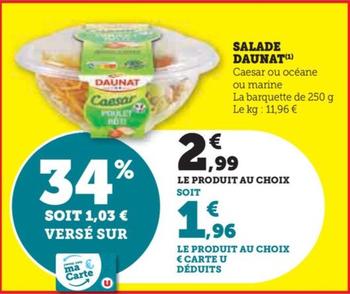 Salade offre à 1,96€ sur Hyper U