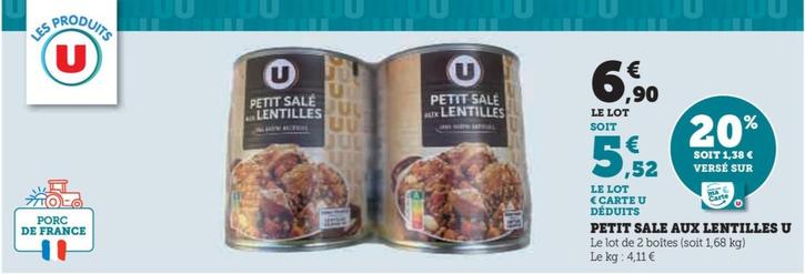 U - Petit Sale Aux Lentilles