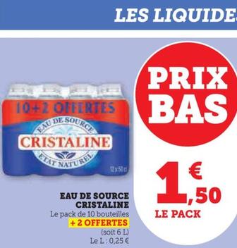 Cristaline - Eau De Source