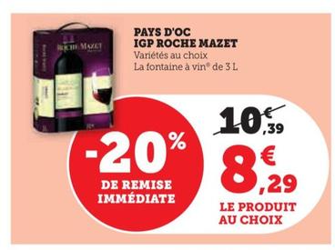 Pays D'oc IGP offre à 8,29€ sur Super U