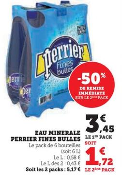 eau minerale fines bulles