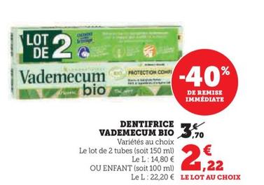 Dentifrice Bio