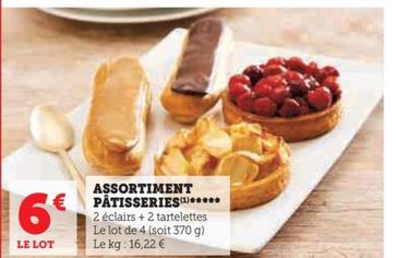 Assortiment Patisseries