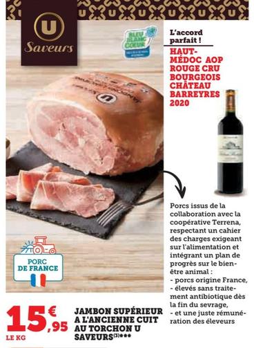 jambon superieur a l' ancienne cuit au torchon i saveurs