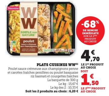 WW - Plat Cuisines