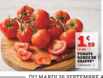 Tomate Ronde en Grappe