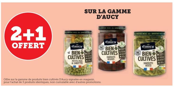 Sur la gamme offre sur Super U