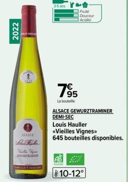 Louis Hauller - Vieilles Vignes Alsace Gewurztraminer Demi-Sec