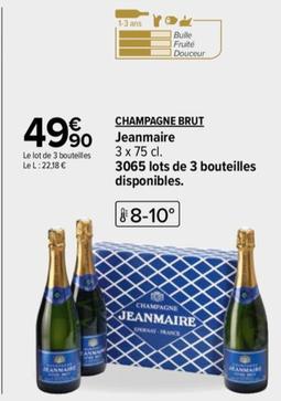 Jeanmaire - champagne brut