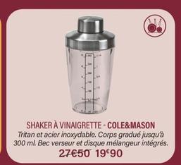 Cole & Mason - Shaker À Vinaigrette