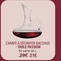 Table Passion - Carafe À Décanter Bacchus