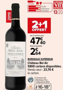 Bordeaux Supérieur - Château Bel Air