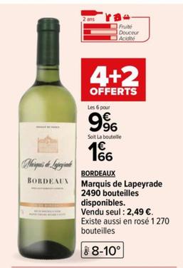 Marquis de Lapeyrade - Bordeaux