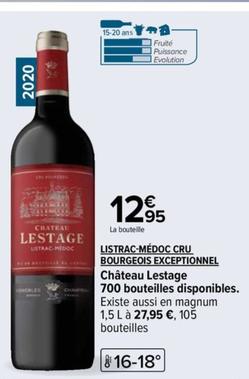 Listrac-Medoc Cru Bourgeois Exceptionnel - chateau lestage