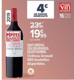 haut-medoc cru bourgeois exceptionnel - chateau arnauld