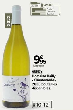 Domaine Bailly - Chantemerle Quincy