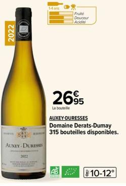 Domaine Derats-Dumay - Auxey-Duresses