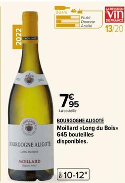 Moillard - Long du Bois Bourgogne Aligoté