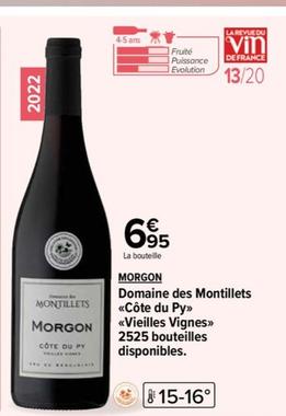 Domaine des Montillets - Morgon Côte du Py Vieilles Vignes