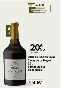 Caves de La Muyre - Côtes Du Jura Vin Jaune