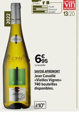 Jean Cavaillé - Vieilles Vignes Savoie Apremont
