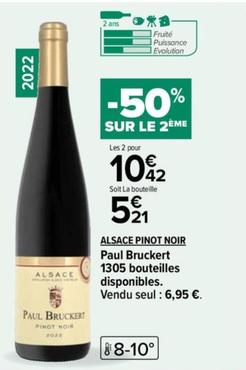 Paul Bruckert - Alsace Pinot Noir