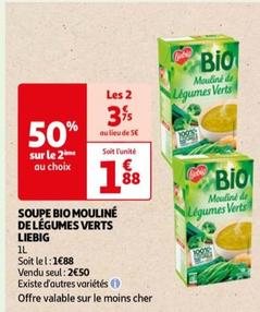 soupe bio mouline de leugmes verts