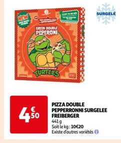 freiberger pizza double pepperronni surgelee
