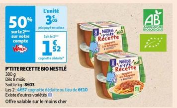 p"tite recette bio