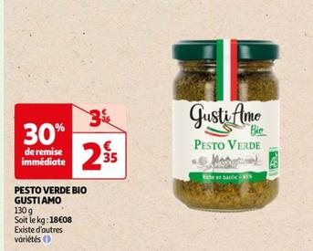 gusti amo pesto verde bio