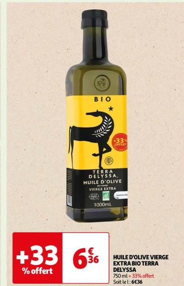 terra delysa huile d'olive vierge extra bio