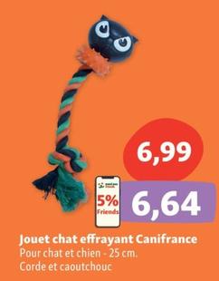 jouet chat effrayant canifrance