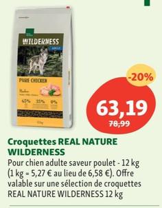 real nature - wilderness croquettes