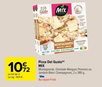 mix - pizza del gusto