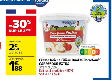 Crème fraîche Filière Qualité EXTRA