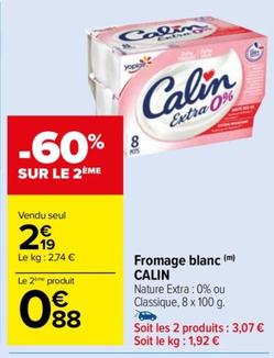 calin - fromage blanc