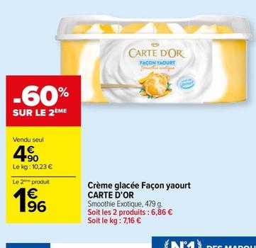 Crème glacée Façon yaourt