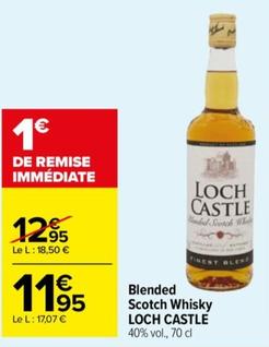 loch castle blended scotch whisky
