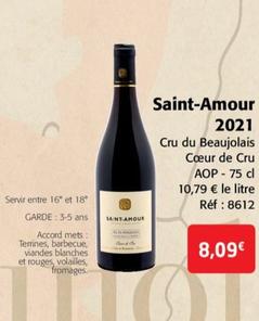 Cru Du Beaujolais Cœur de Cru - Saint-Amour 2021