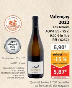 Les Terroirs - Valençay 2022 AOP/HVE