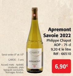 Philippe Chapot - Apremont Savoie 2022